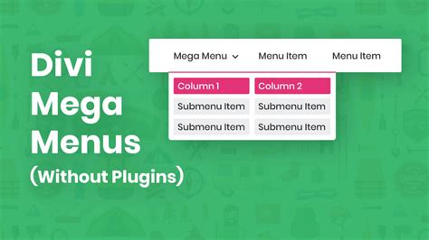 wordpress mega menu without plugin|How To Create A Mega Menu In WordPress Without Using A Plugin.